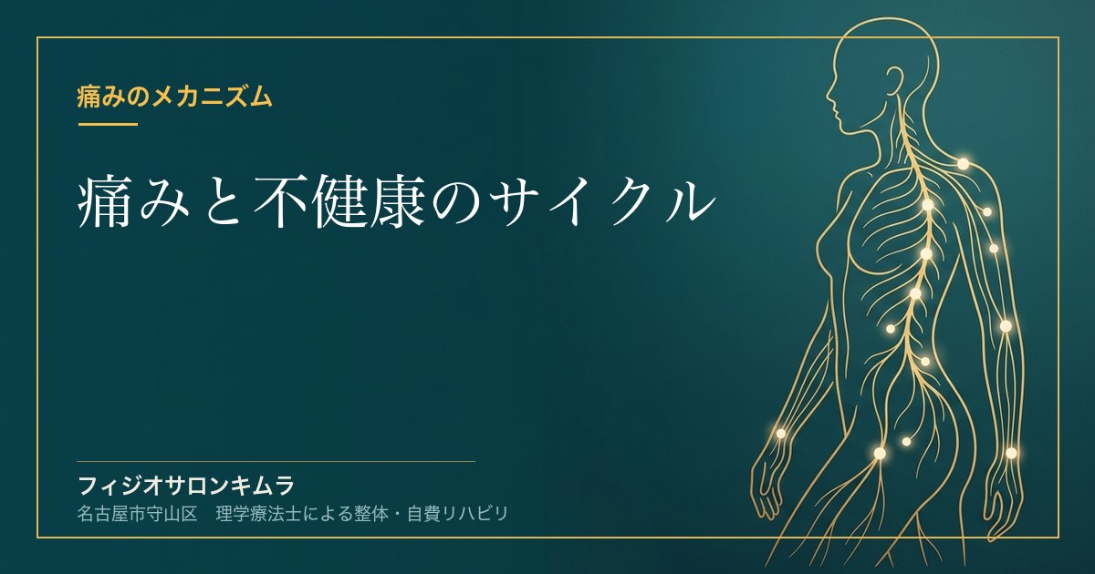 痛みと不健康のサイクル｜早期に断ち切るためのポイント